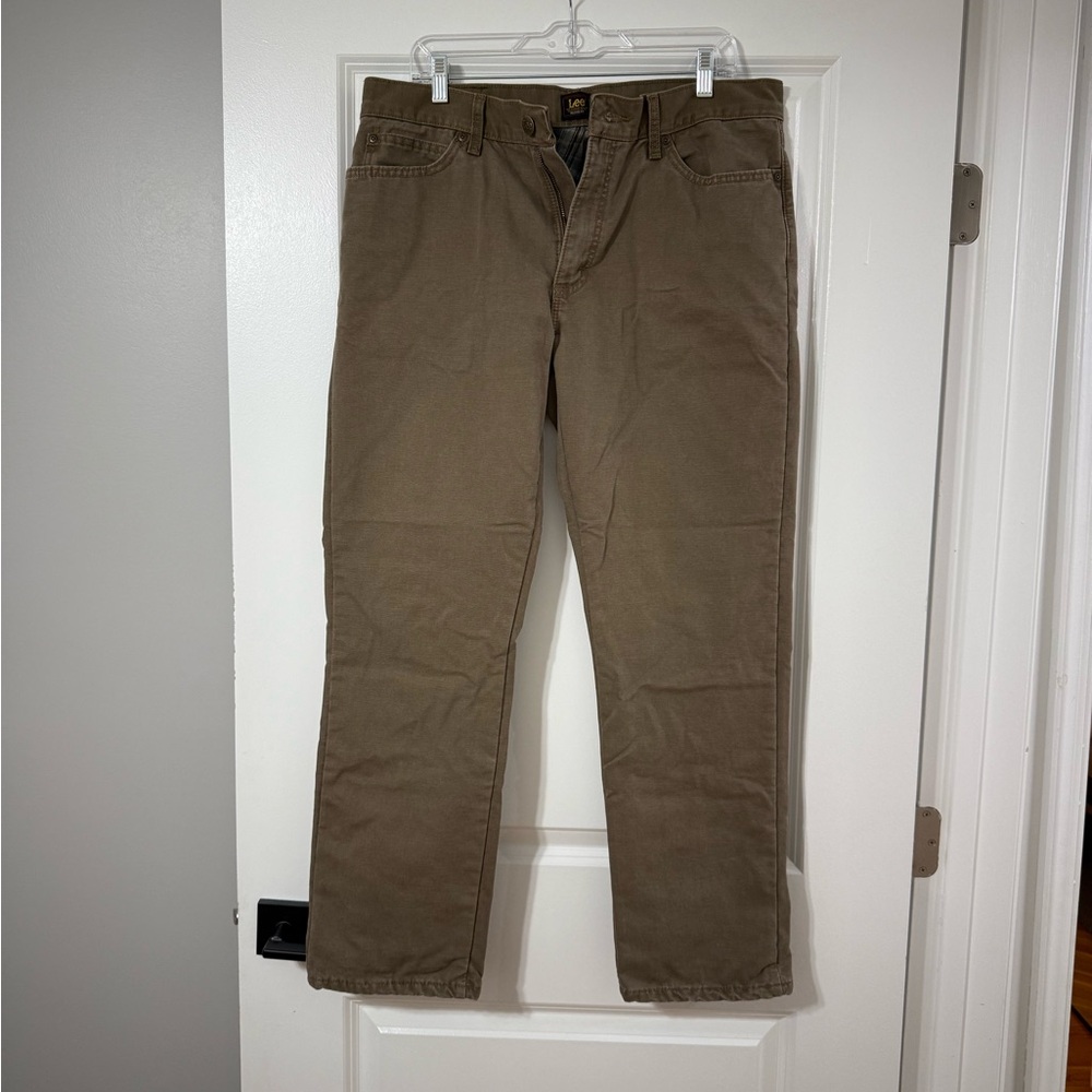 Lee flannel lined pants